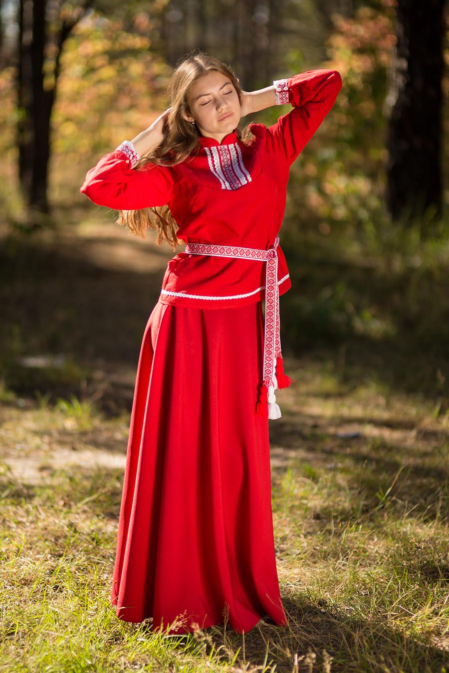Underwear Women in Slavic costumes in Soacha